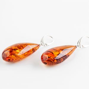 Amber earrings 20